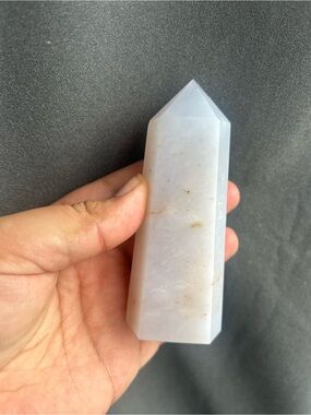 Blue Chalcedony crystal tower -XL
